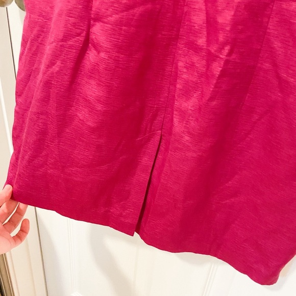 Boden Limited Edition Silk Blend Magenta Olivia Dress - Picture 9 of 9